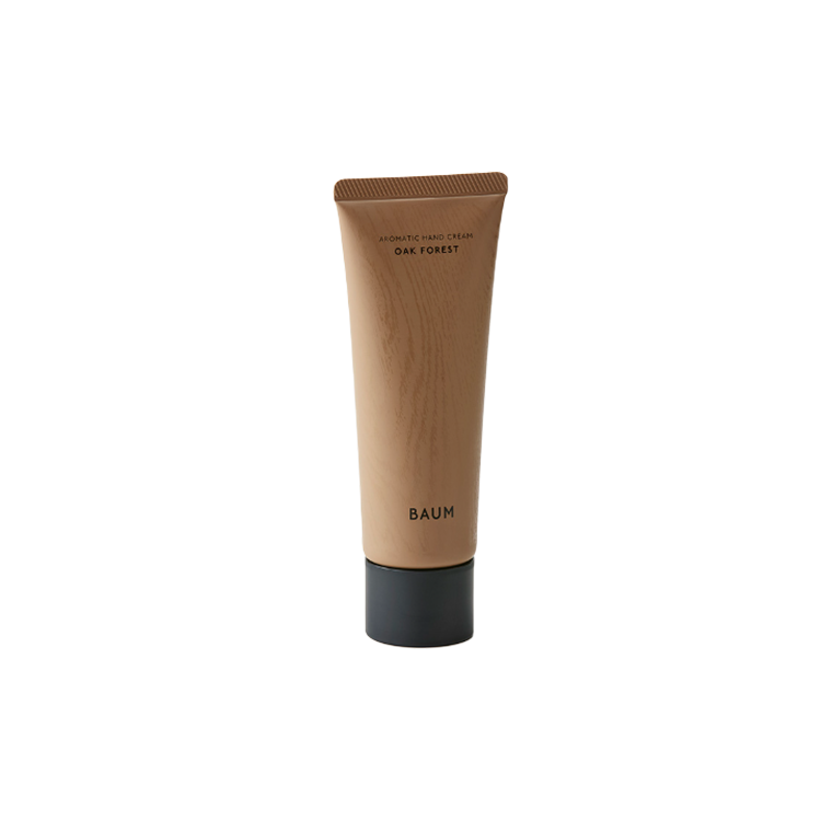 Крем для рук с древесным ароматом Lin Zhi Feng, сандаловый, увлажняющий BAUM, woody floral aromatic 75ml — фото 4