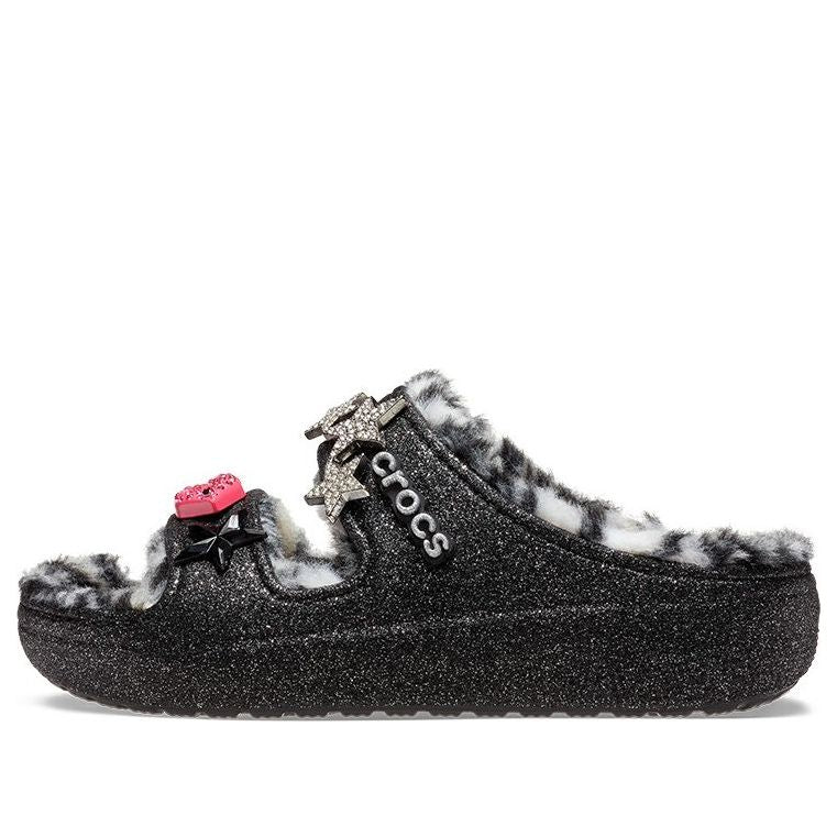 

Слипоны Classic Cozzzy Disco Glitter Sandals 'Black' 208074-0C4, черный