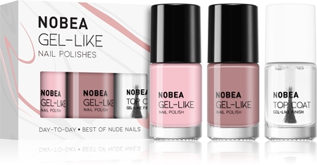 

Набор лаков для ногтей best of nude nails NOBEA Day-to-Day Best of Nude Nails Set, 24,90