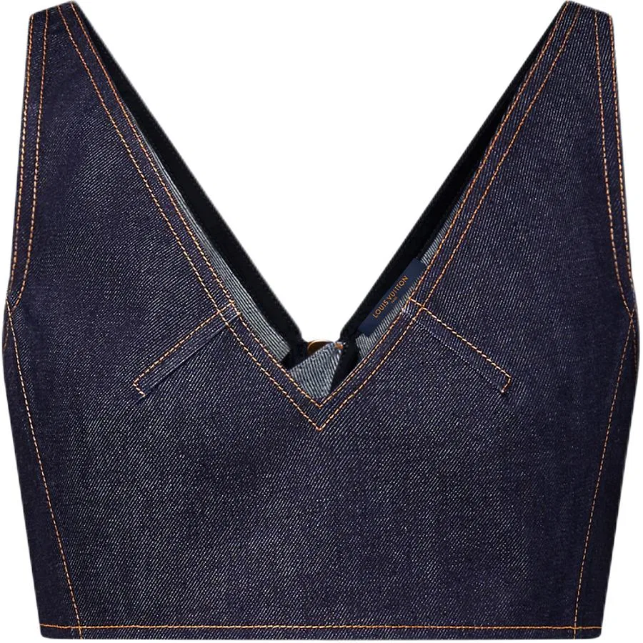 Топ-танк женский SS25 LOUIS VUITTON, Blue