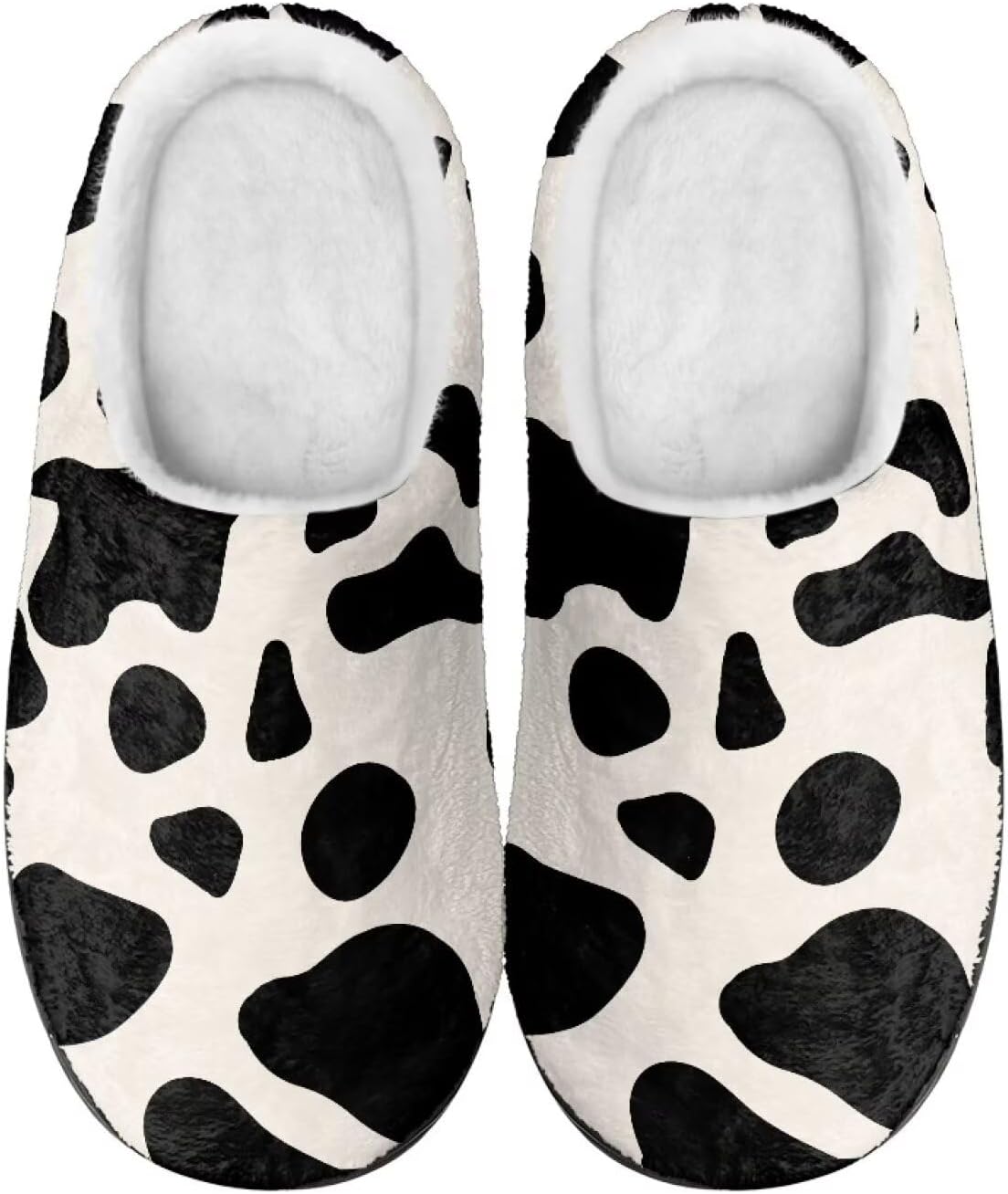 

Тапочки Mintulipy из хлопка, женские пушистые тапочки, домашняя обувь, для дома и улицы, размеры 34-50 (EUR), 3-15 (US) (женские), 8-15 (мужские) для женщин и мужчин, белый