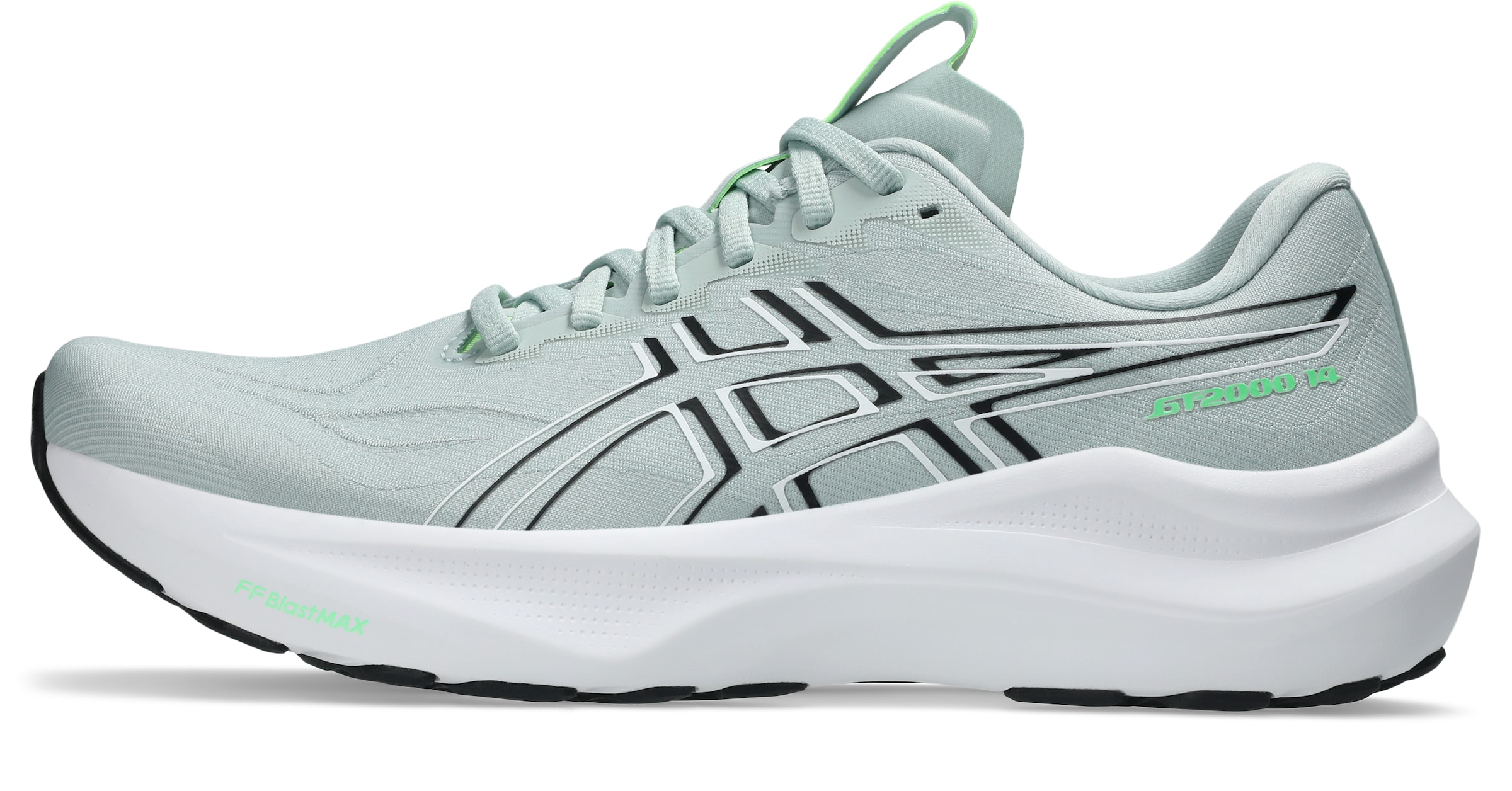 

ASICS Беговые кроссовки в светло-зеленом цвете