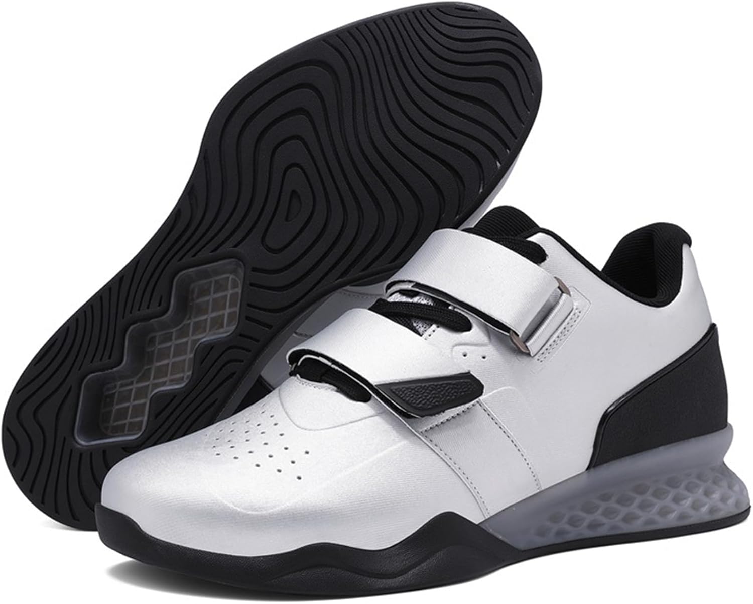 

Мужские обувь для становой тяги, пауэрлифтинга и тяжелой атлетики, кроссовки для фитнеса и кросс-тренинга с резиновой противоскользящей подошвой Lippan, C