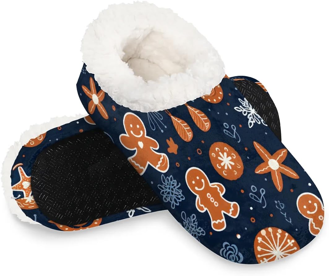 

Домашние тапочки Hsnar с животным принтом и цветами для женщин, мягкие, легкие мужские домашние тапочки, женские тапочки, Cute Gingerbread