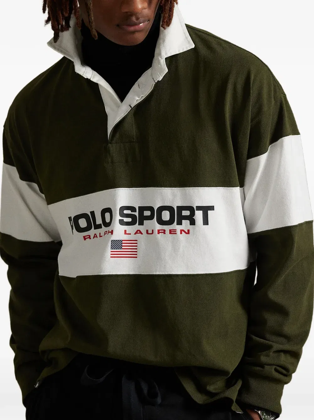 Толстовка Polo с логотипом Polo Sport Polo Ralph Lauren, зеленый — фото 2