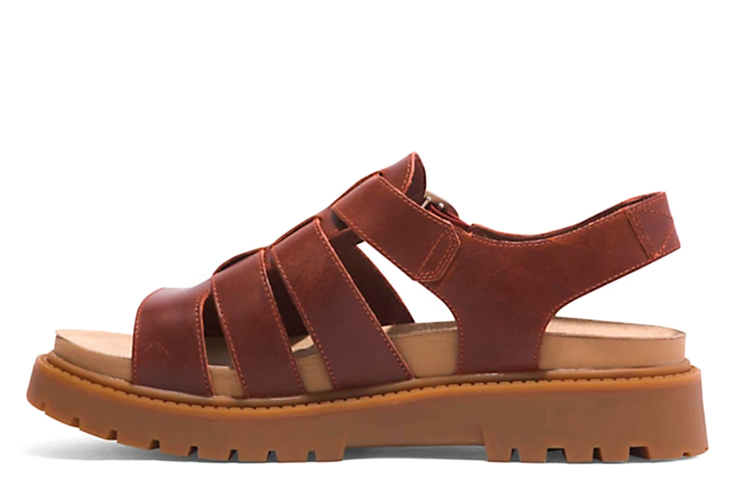 Сандалии Clairemont Way Fisherman Sandal на платформе Timberland, коричневый — фото 4