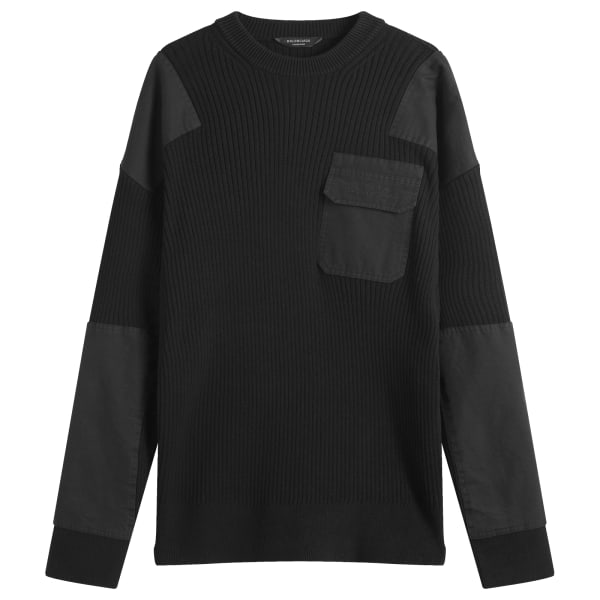 

Хлопковый свитер Balenciaga, черный