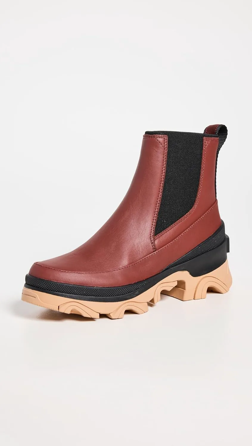 Женские ботинки Sorel Brex Chelsea водонепроницаемые, черный — фото 3