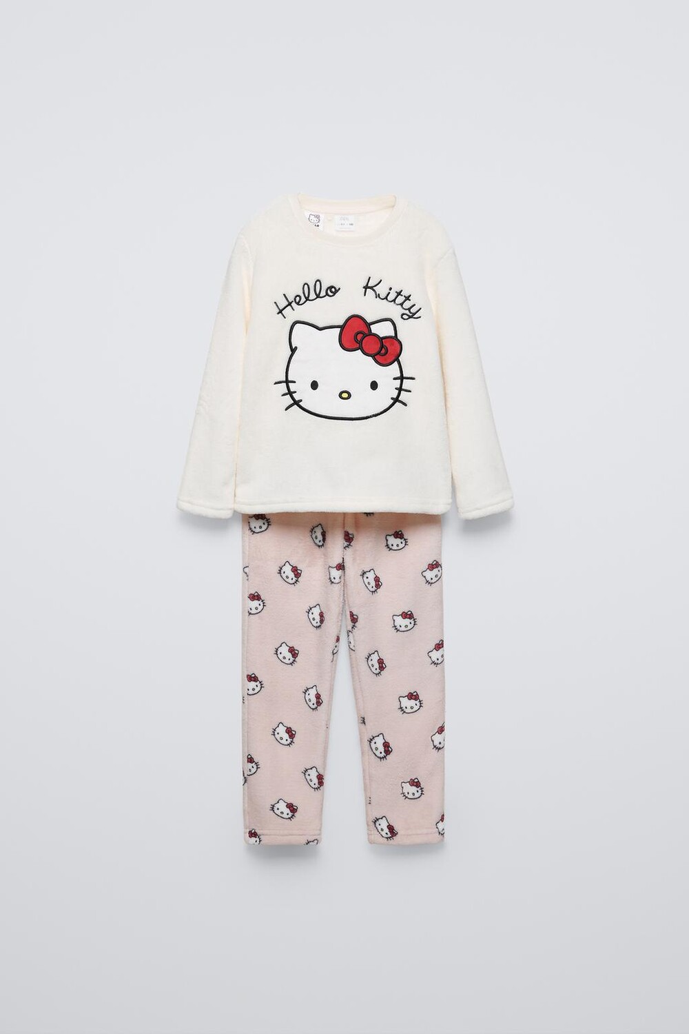 

флисовая пижама hello kitty ZARA, розовый