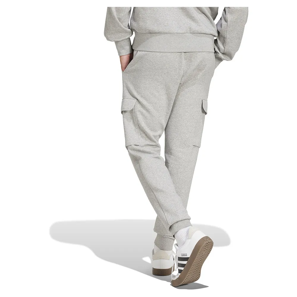 Джоггеры adidas Essentials Feelcozy Fleece Cargo, серый — фото 2