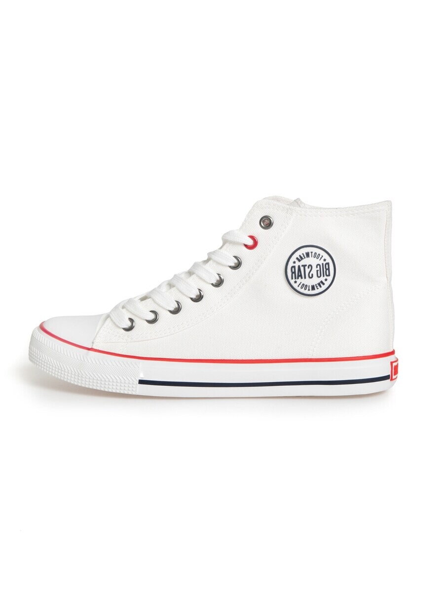 

Высокие кеды BIG STAR High-Top Sneakers, белый