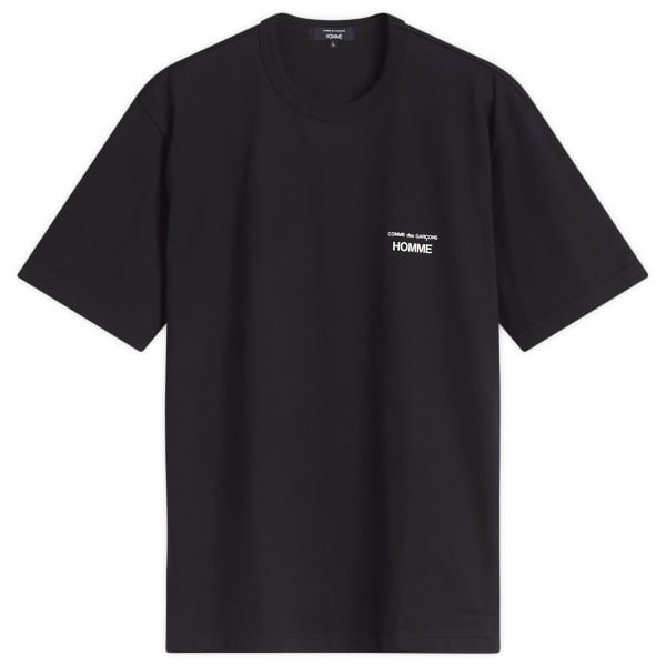 

Футболка с маленьким логотипом Comme Des Garçons Homme, черный