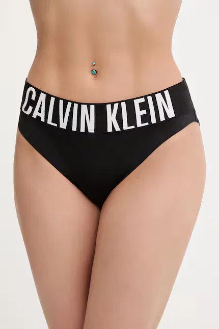 Купальник раздельный с высокой талией Calvin Klein, черный
