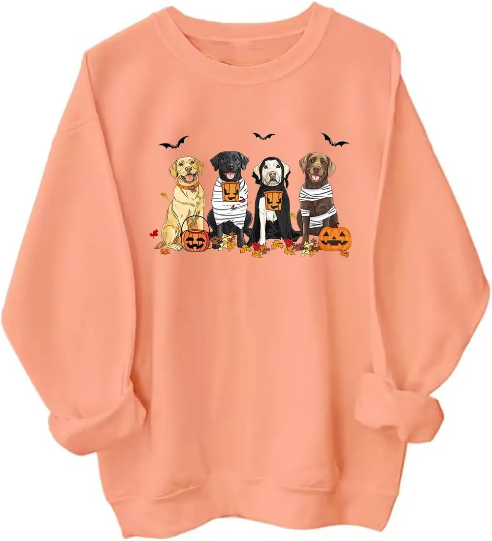 

Толстовка Halloween с призрачными лабрадорами BTGRL