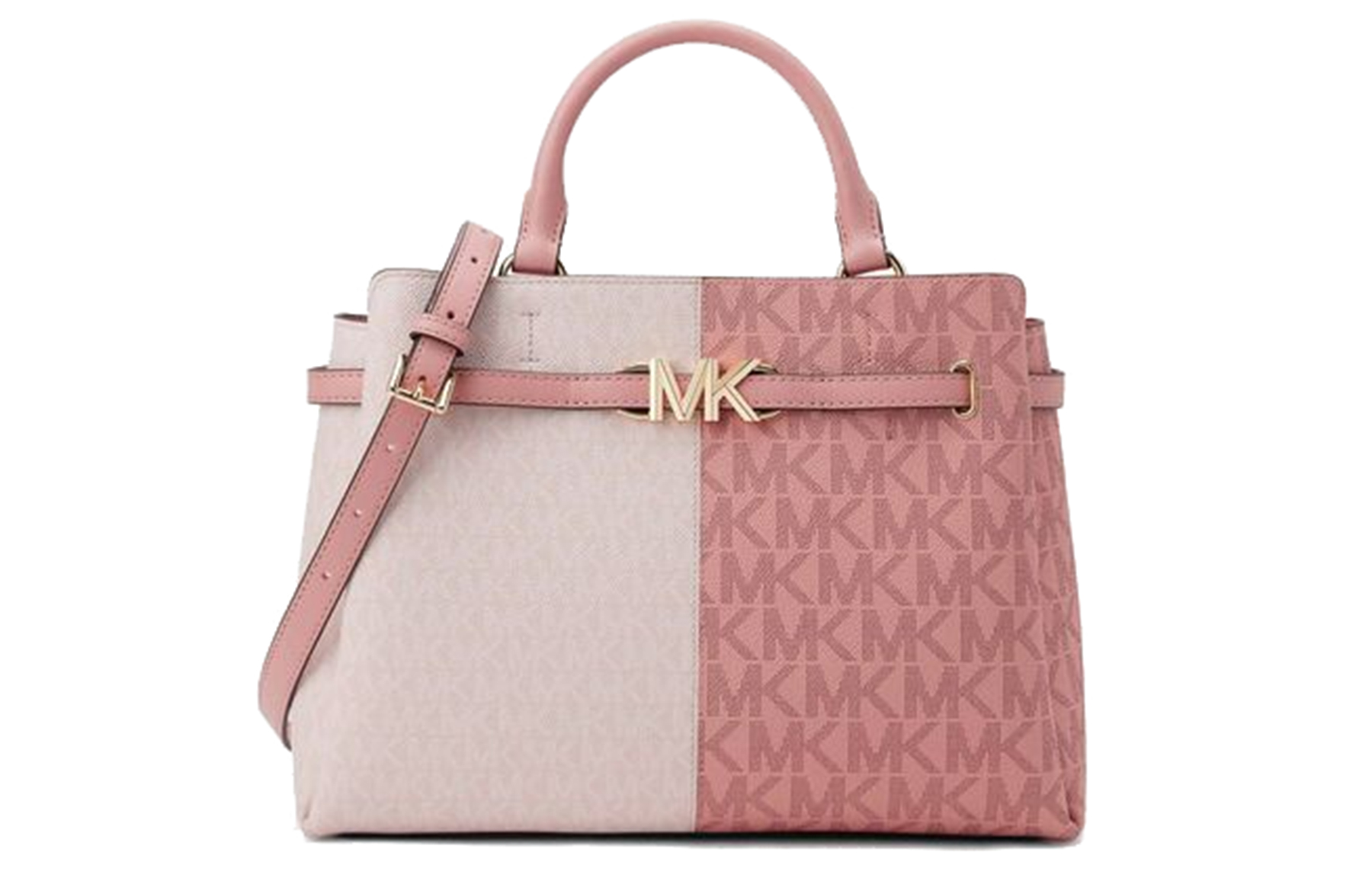 

MICHAEL KORS Искусственная кожа Сумка-шоппер Сумка через плечо Женская сумка Большая Светло-розовая Многоцветная Нюдовая