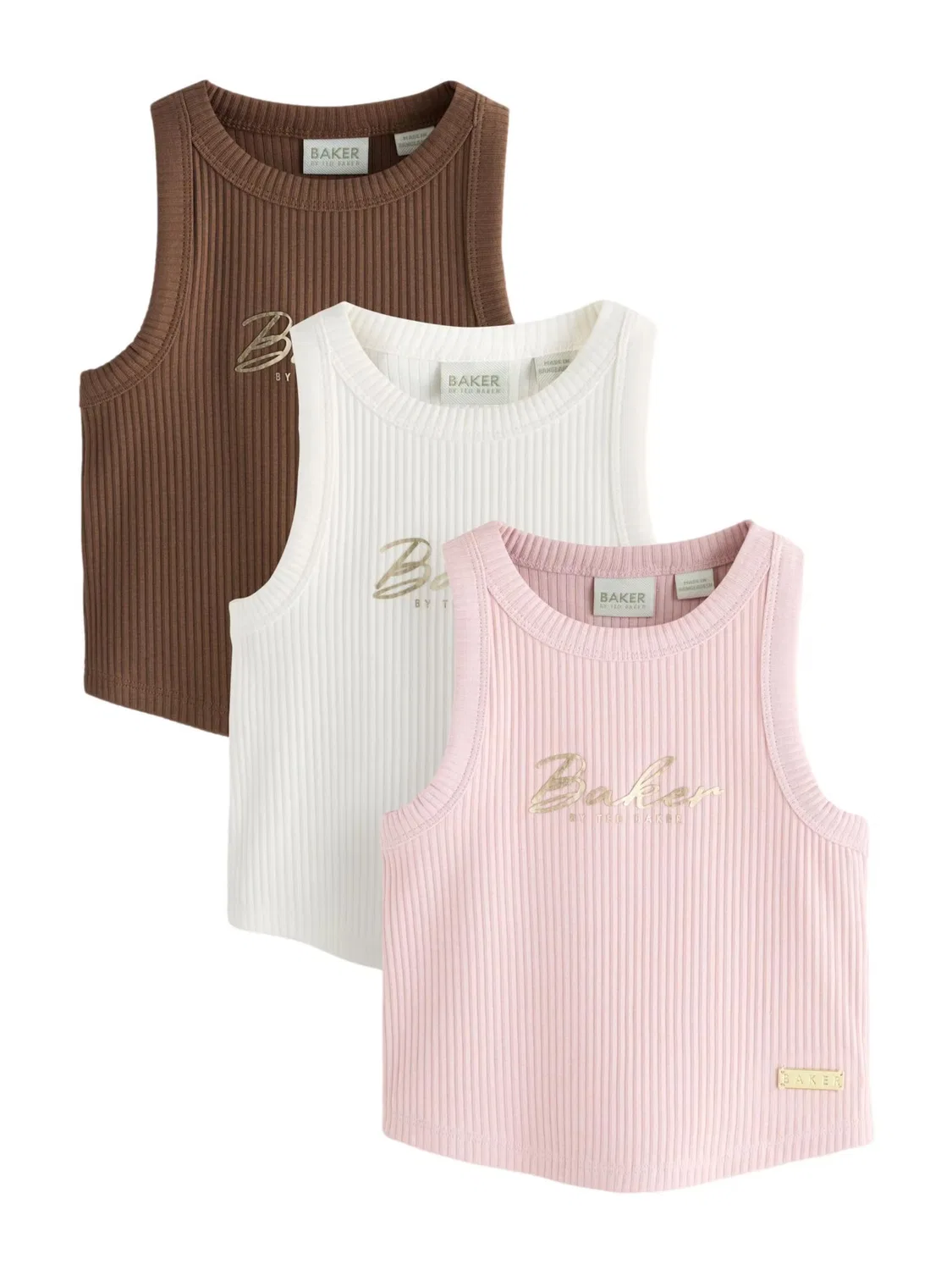 Топ Baker by Ted Baker в кремовом, шоколадном и розовом цветах