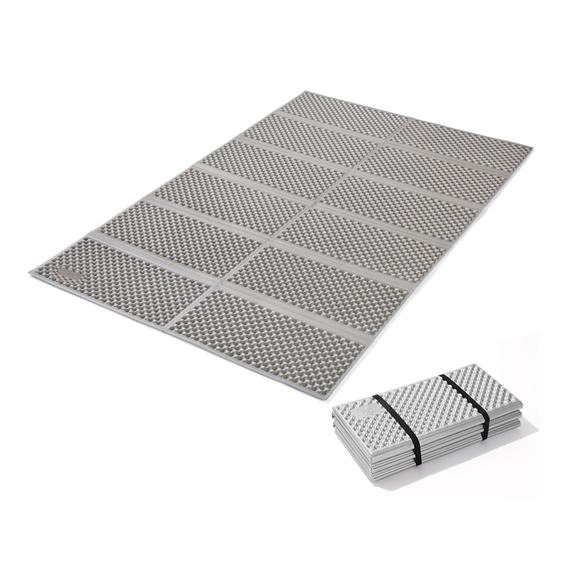 

Кемпинговые влагозащитные коврики конвертом, прямоугольные, XPE ламинированная пленка CAMEL, серебро