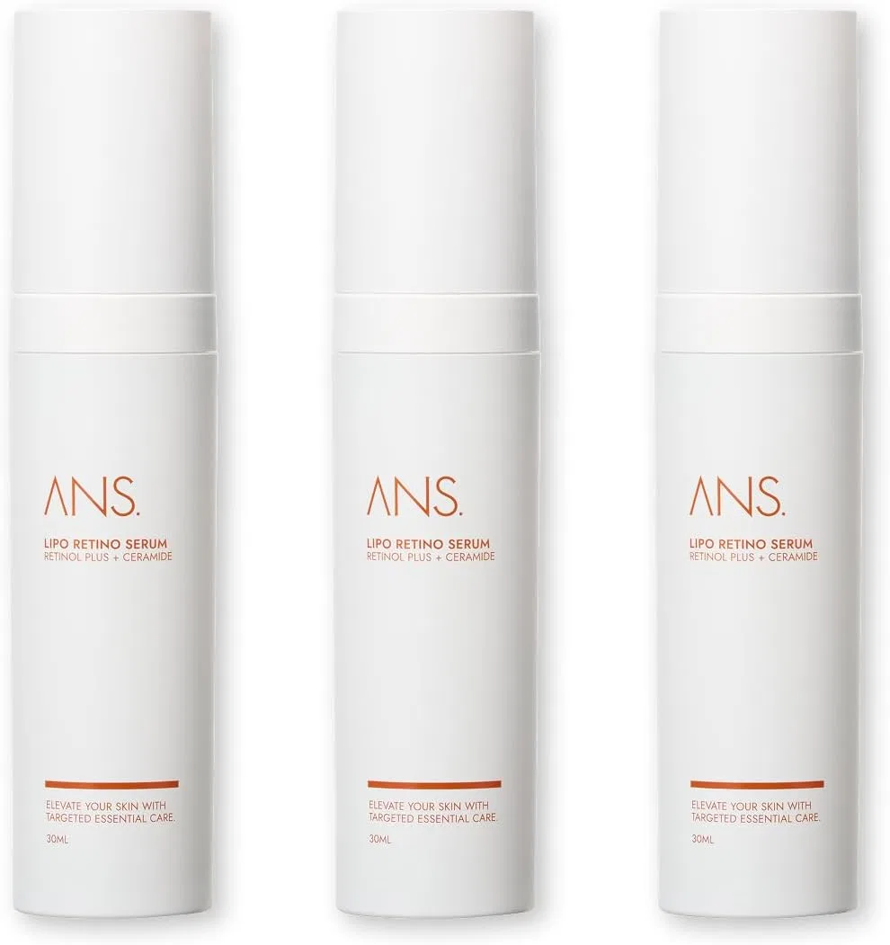 Набор Ans. — Для лица с ретинолом Liporetino Serum, 30 мл, набор из 3 шт