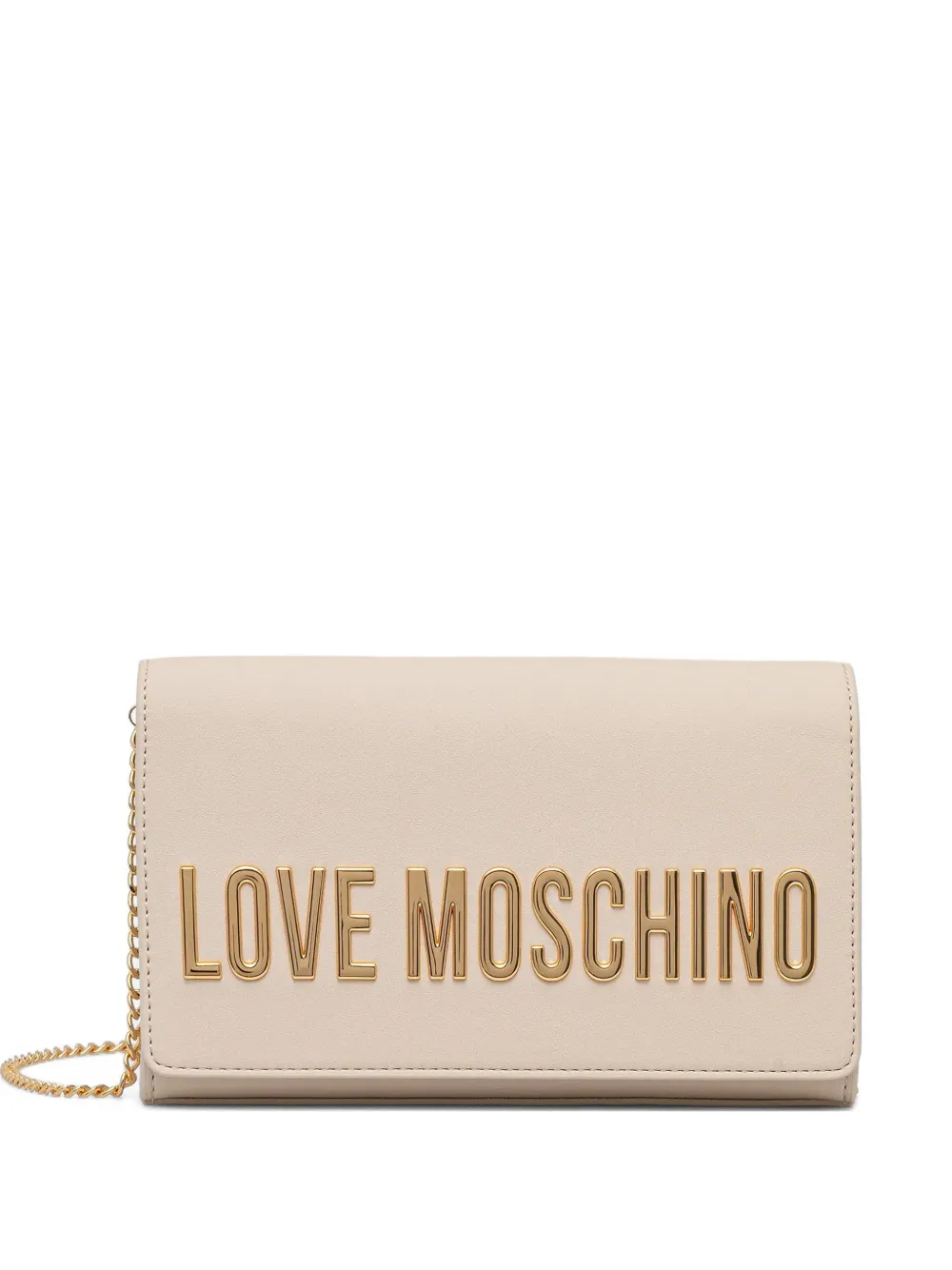 

Сумка на плечо с логотипом Love Moschino, нейтральный