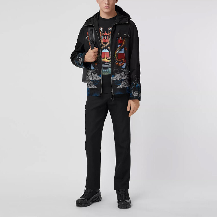 Мужская куртка Burberry, Черный — фото 2
