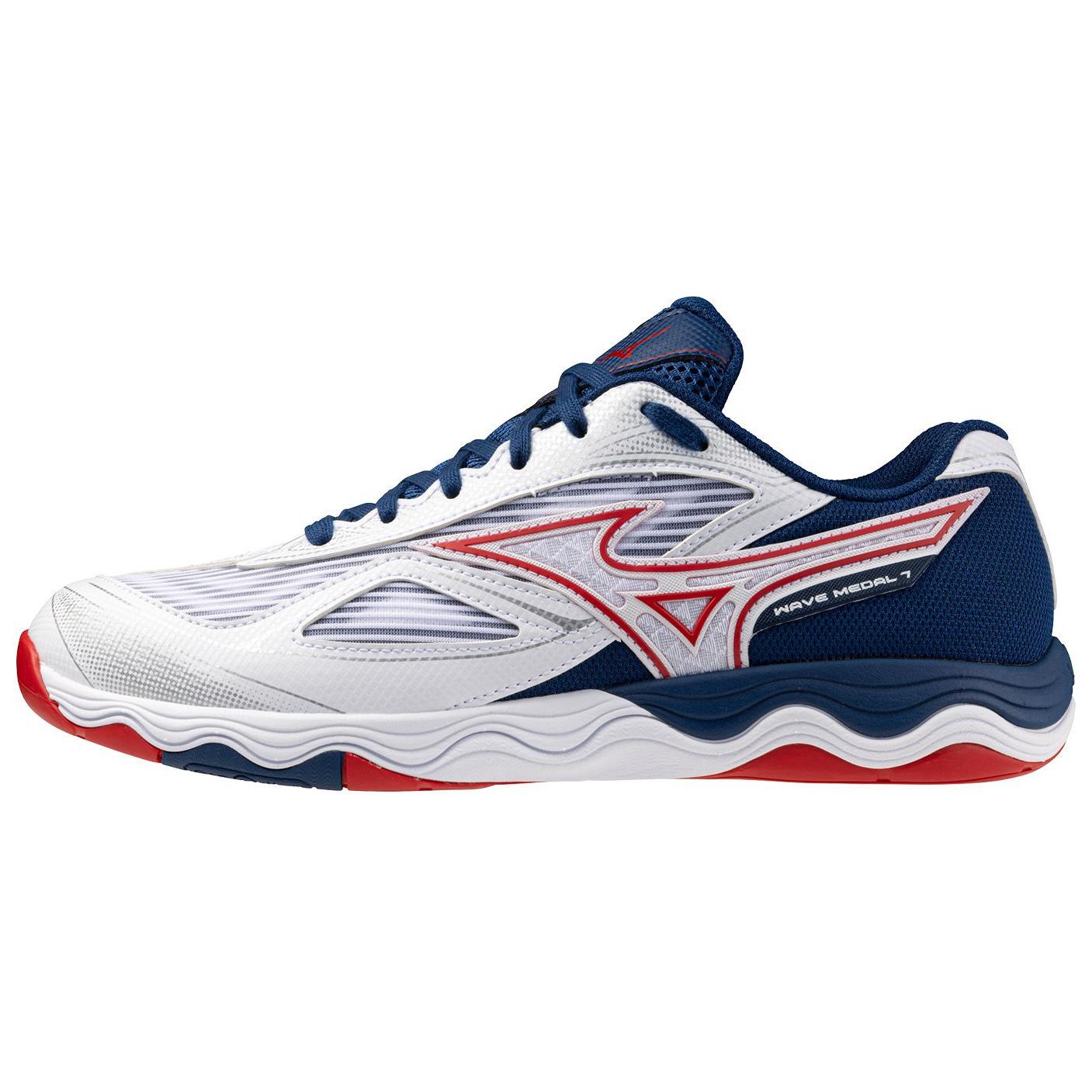 

Mizuno Кроссовки Wave Medal 7 Wide 'White Salsa Greystone'
