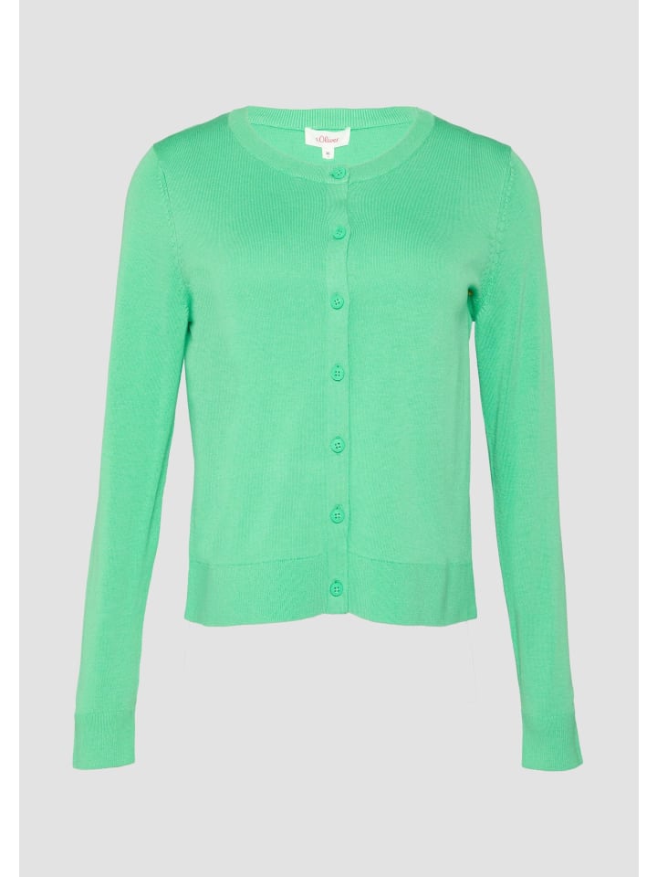 

s.Oliver Кардиган цвета 7326_лаймовый