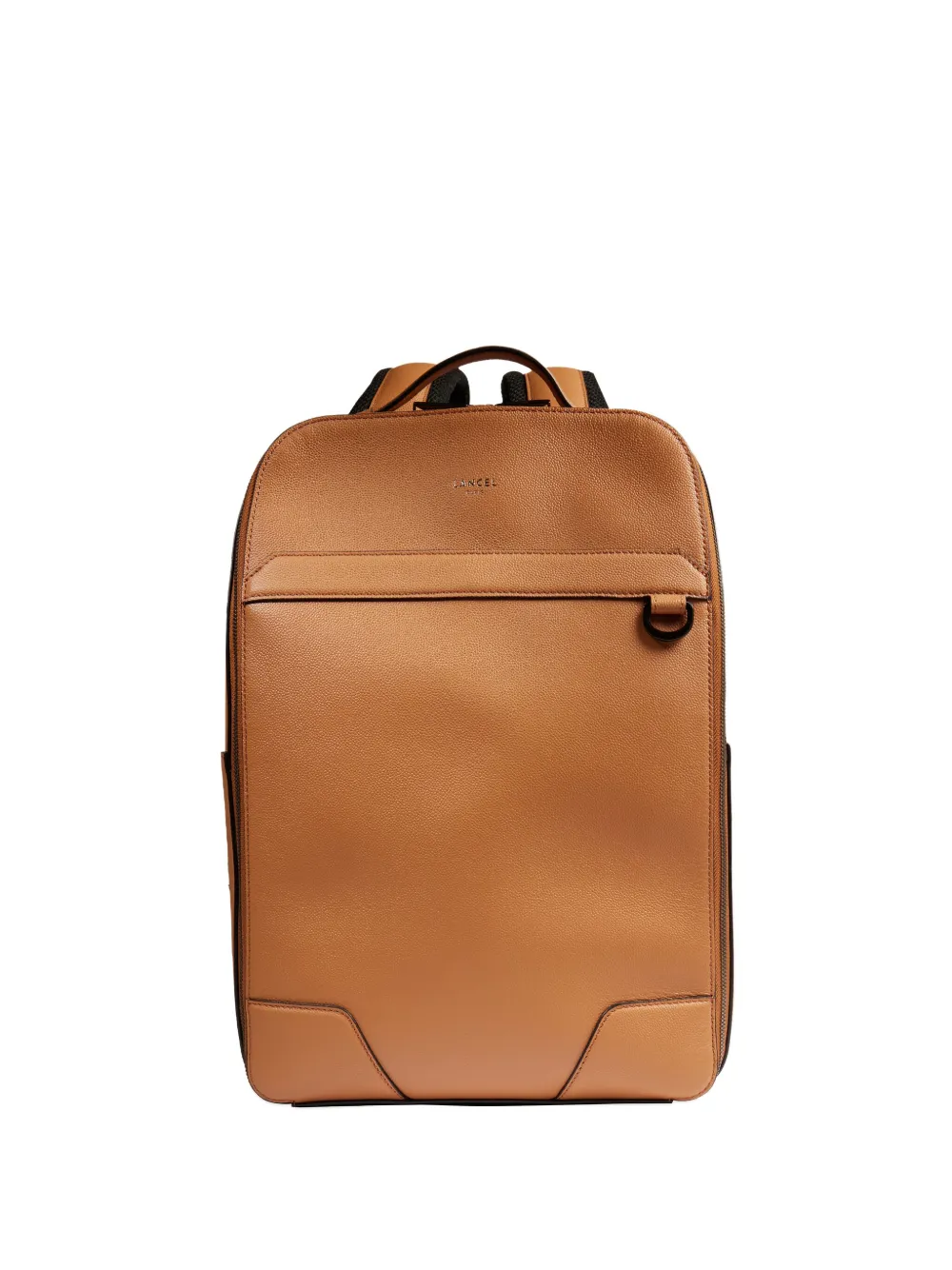 

Кожаный рюкзак с верхней ручкой Lancel, коричневый