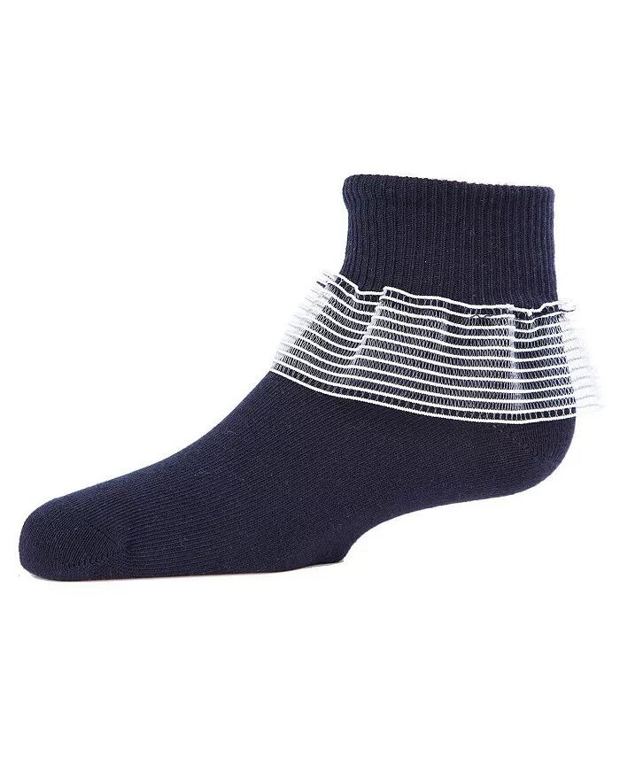 

Носки для девочек Far Out из хлопковой смеси Lade Ruffle Socks MeMoi, синий