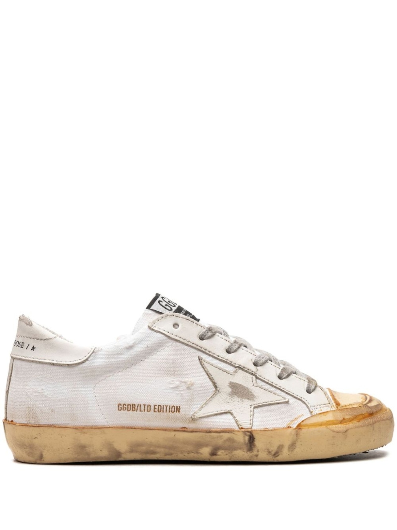 

Golden Goose кеды Super-Star Penstar Captoe White/Beige, белый