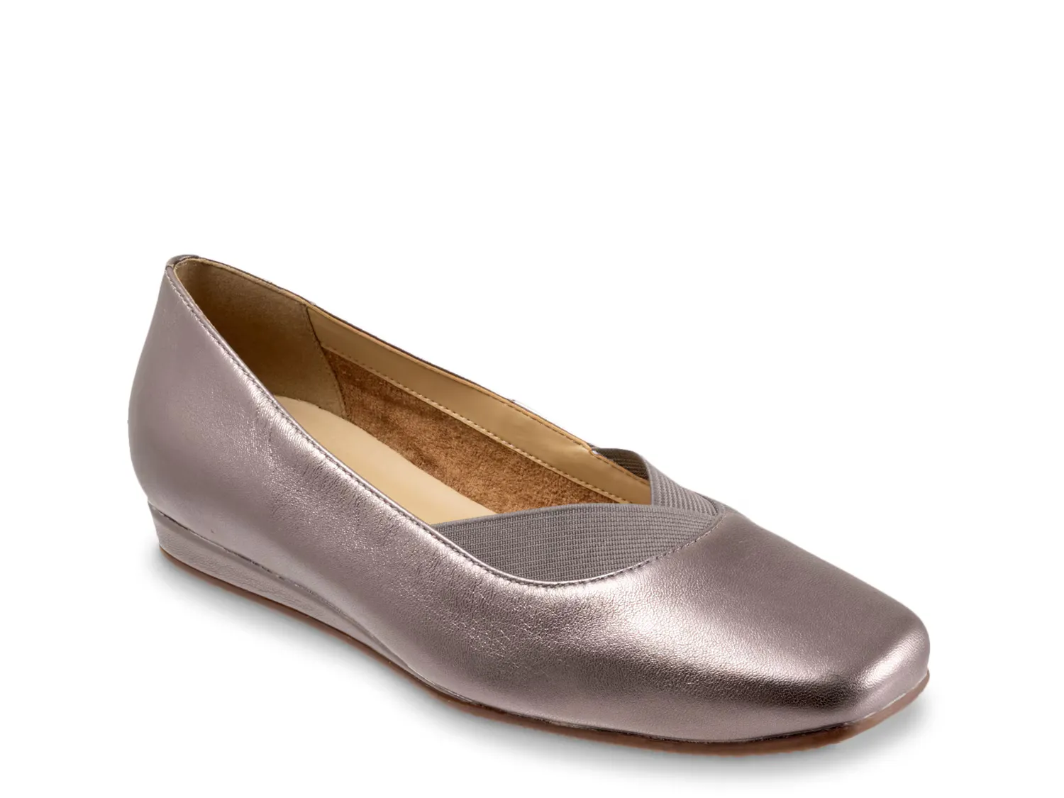 

Балетки Viana Slip-On Softwalk, цвет pewter