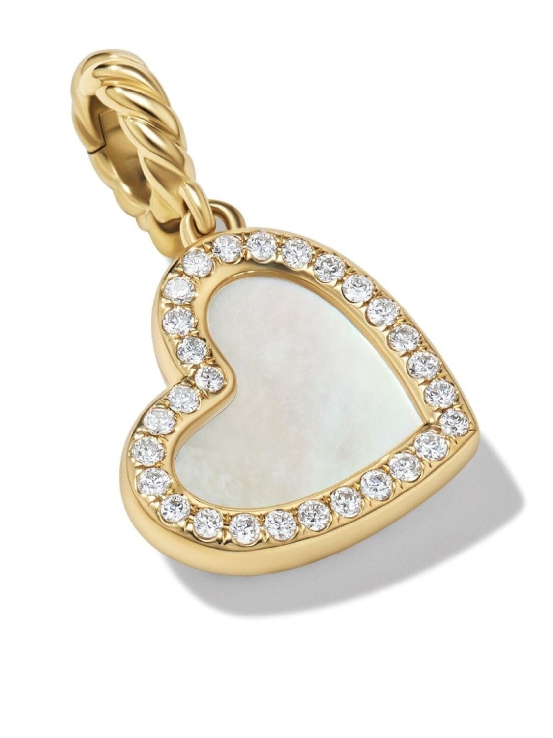 

Подвеска Elements Heart из желтого золота с бриллиантами David Yurman, золотой