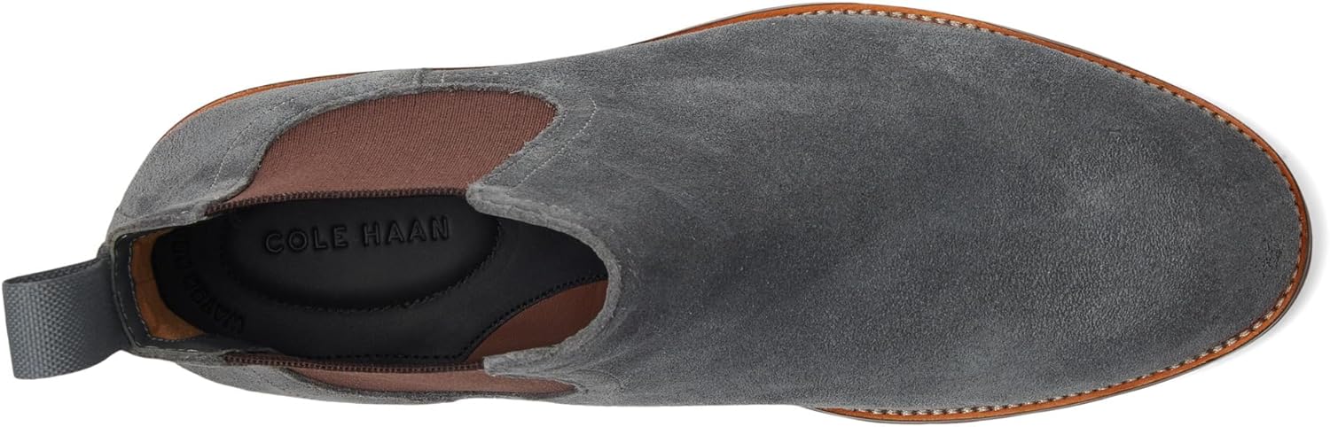 Мужские ботинки Cole Haan Berkshire Chukka, Turbulence Suede/Natural Wr — фото 2