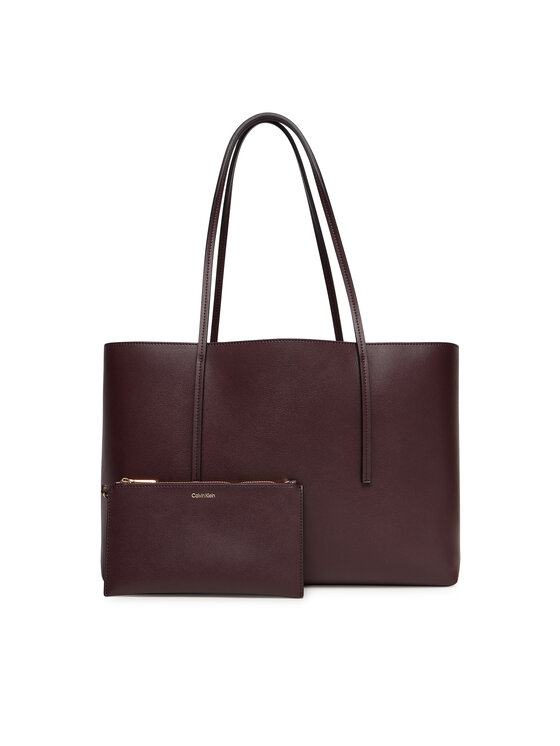 

Женская сумка Foil Logo Tote W/Pouch LV04F3274G Calvin Klein, красный