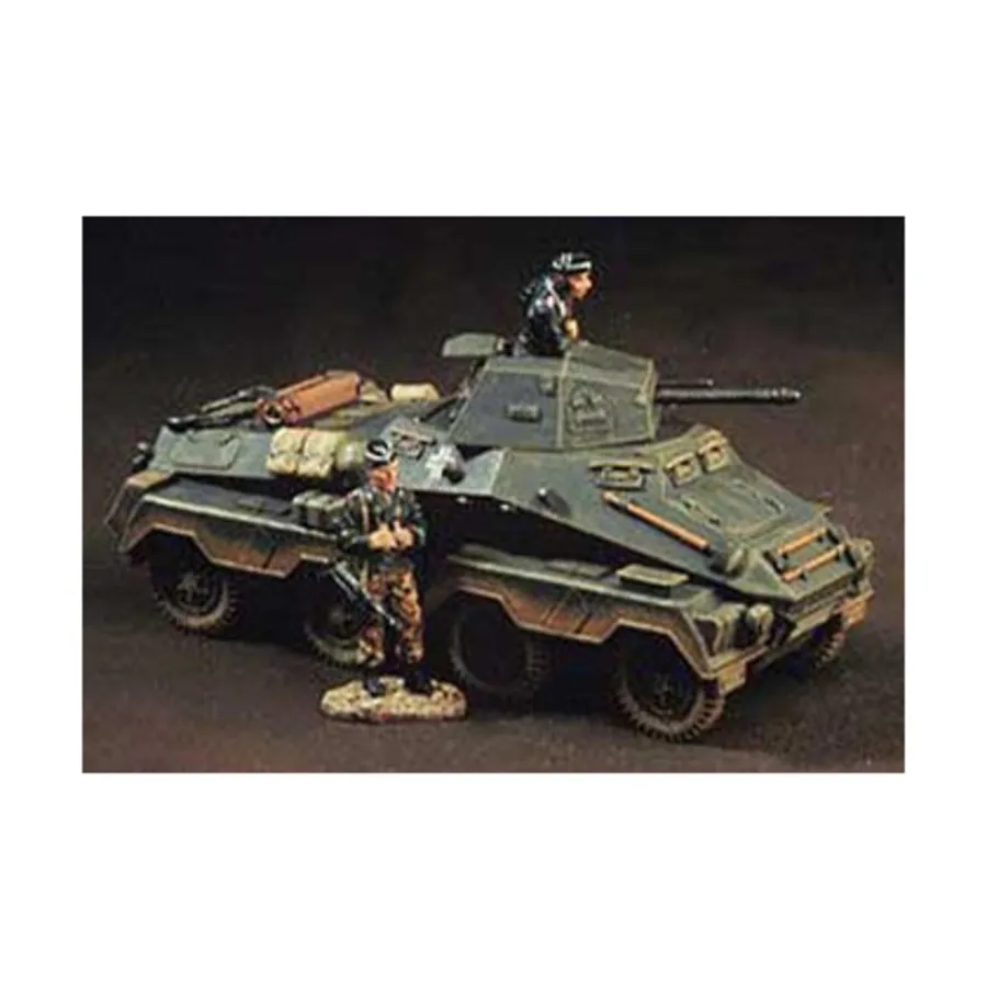 

SDKFZ 231 8-колесный бронеавтомобиль, World War II - Waffen SS (1:30)