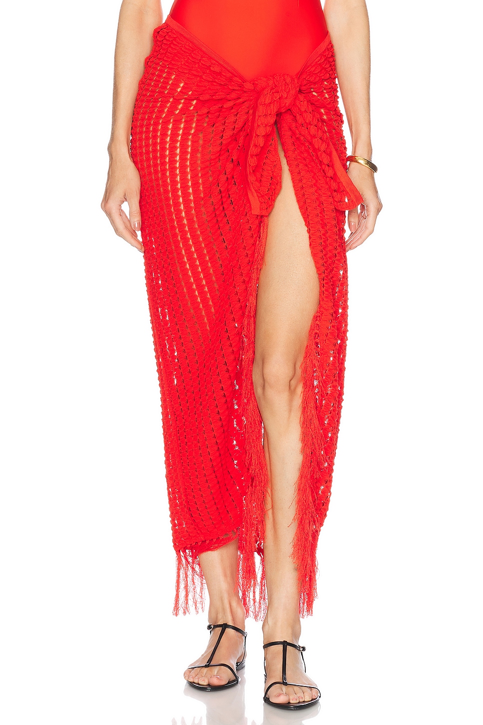 

Юбка SIMKHAI, цвет Fiery Red