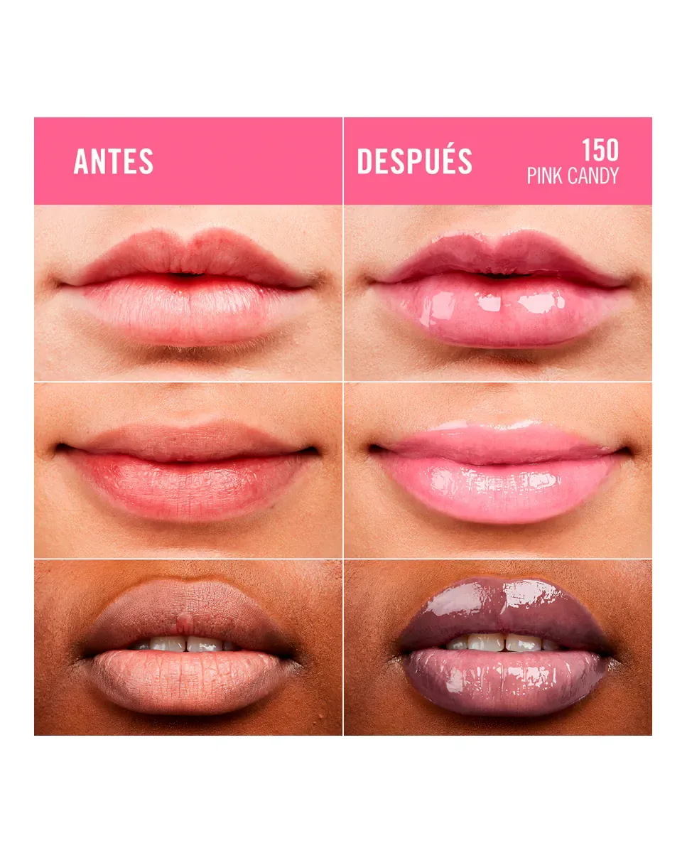Блеск для губ Thrill Seeker Glassy Gloss 10 мл London Rimmel, Pink Candy — фото 4