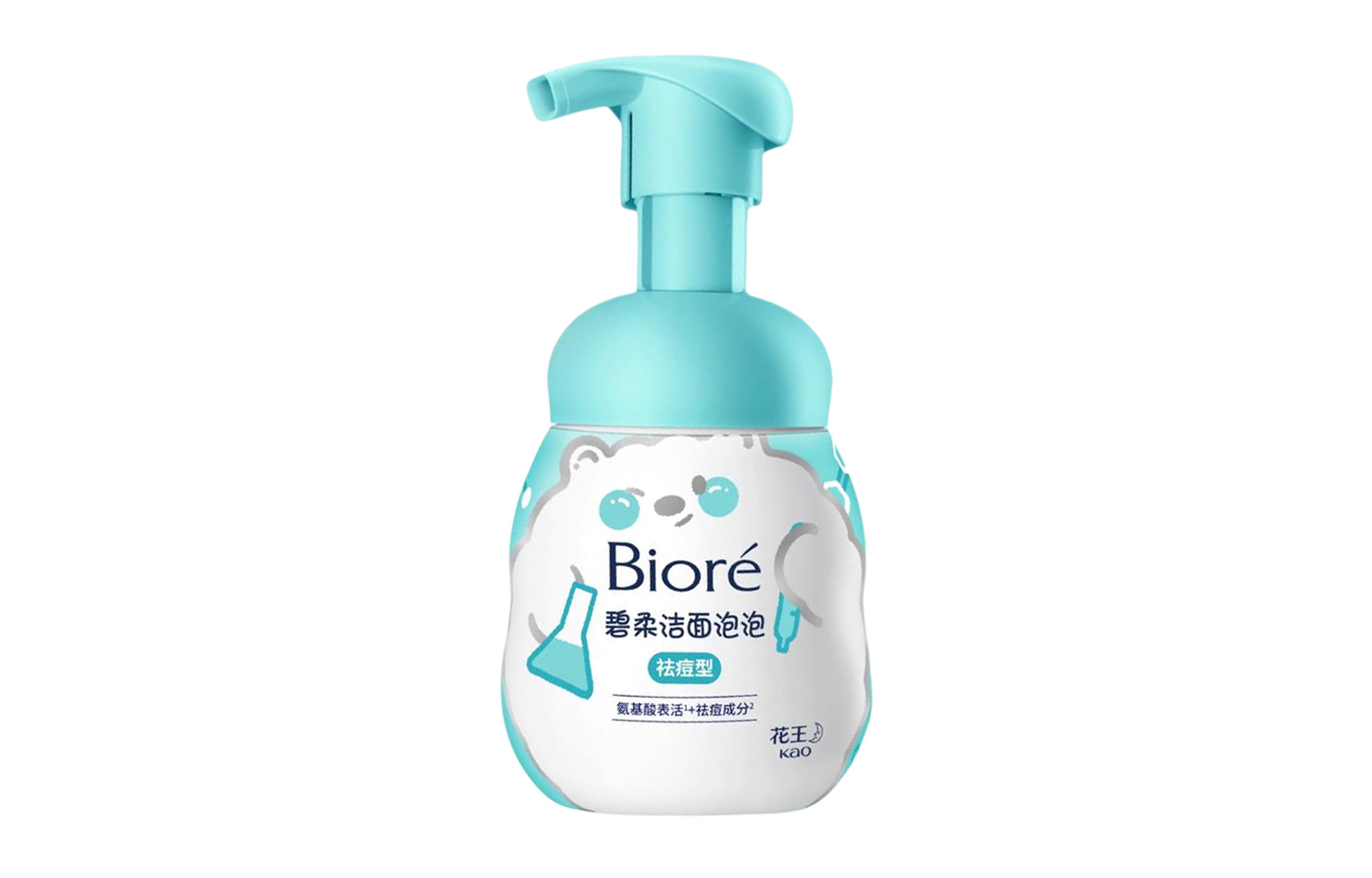 Очищающее средство Bubbles Cleansers для борьбы с акне для проблемной кожи 160мл/160мл*2 Biore