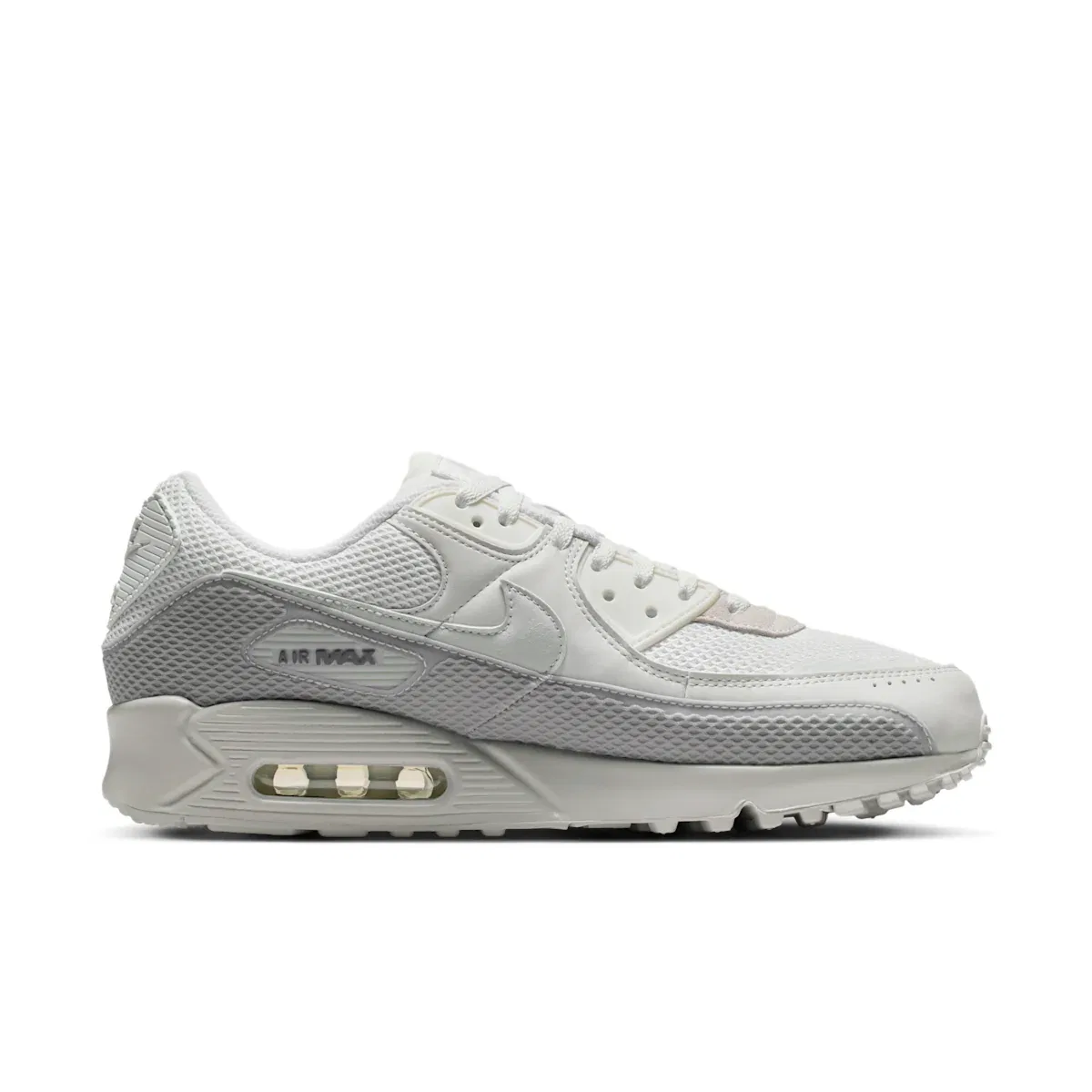Мужские кроссовки Air Max 90 Premium Nike, белый — фото 3