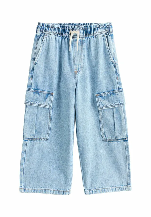 Наденьте джинсы свободного кроя Next, Bleach Denim