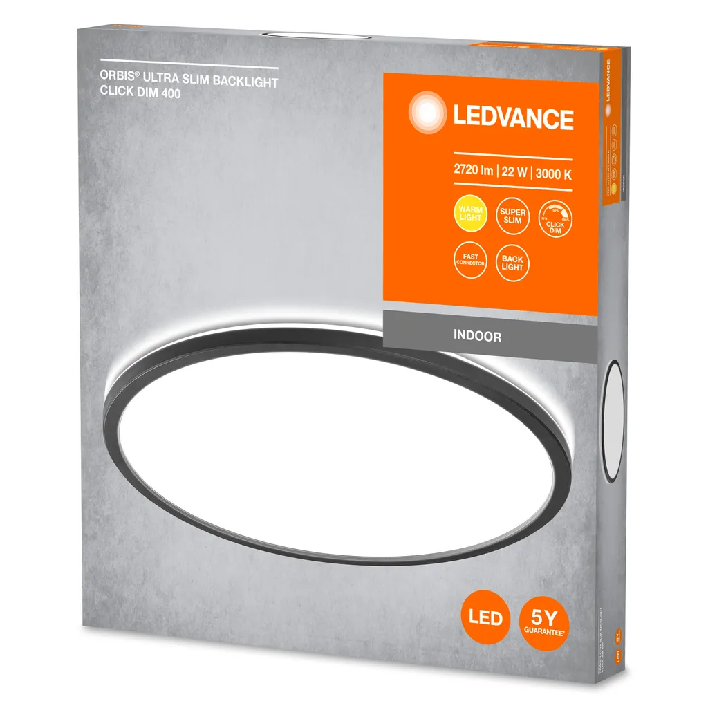 

Потолочный светильник LEDVANCE, черный