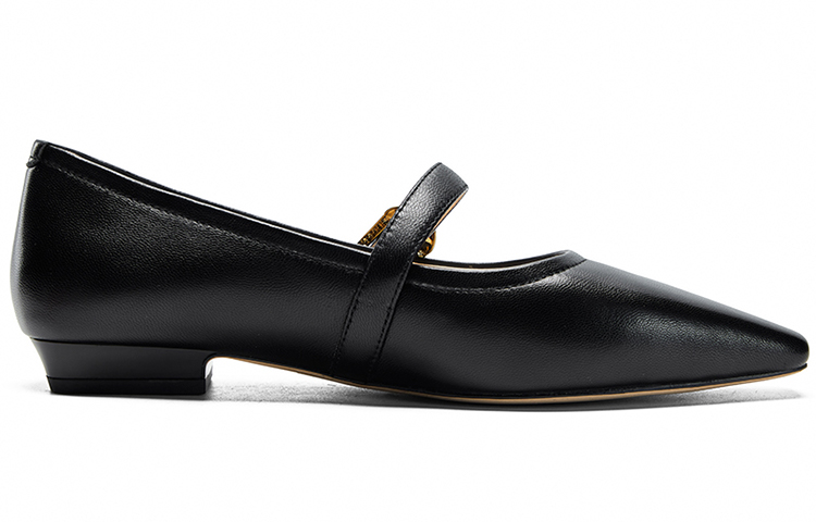 Туфли Мэри Джейн на плоской подошве 1,8 см женские NINE WEST, экрю — фото 2