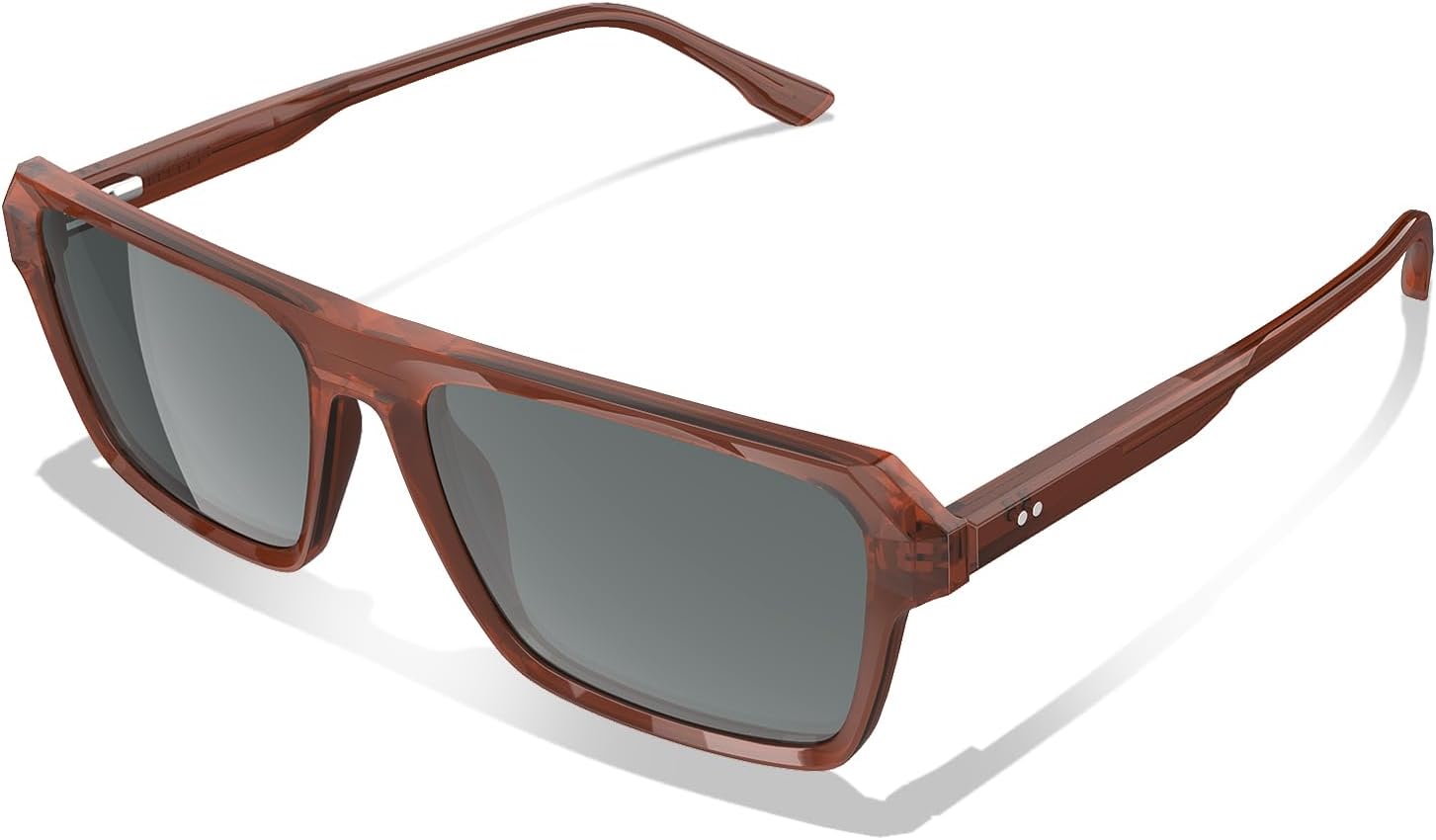 

Поляризованные солнцезащитные очки ANYLUV для мужчин, из углеродного волокна, легкие, с защитой от УФ-излучения UV400, подходят для вождения, рыбалки, гольфа, B03 Brown/Grey