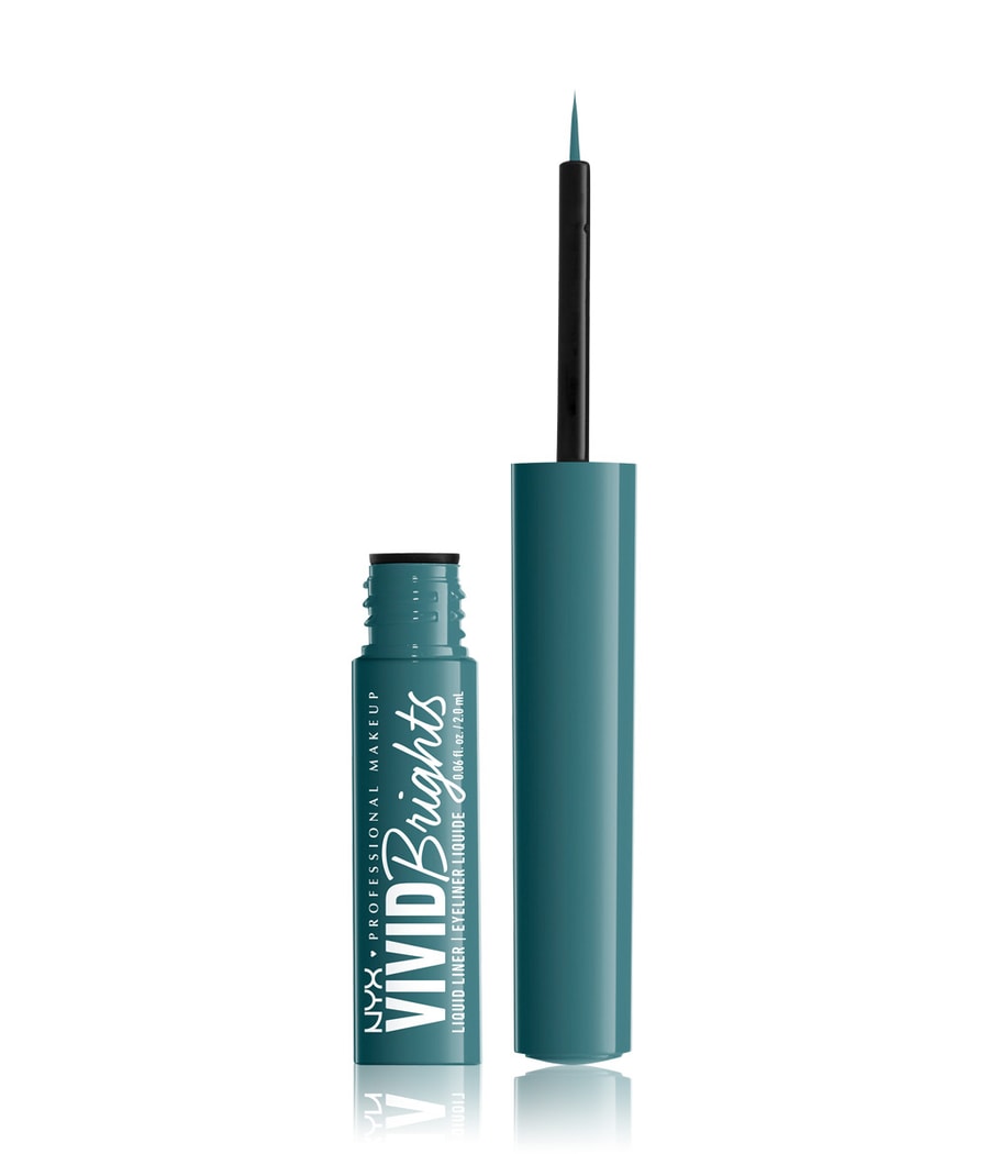 

Подводка для глаз NYX Professional Makeup Vivid Brights Liquid Liner, Nr. 4 - Cyan Simp, 2 ml