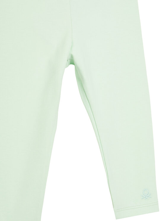 Облегающие леггинсы 3MT1GF01L United Colors Of Benetton, зеленый — фото 3