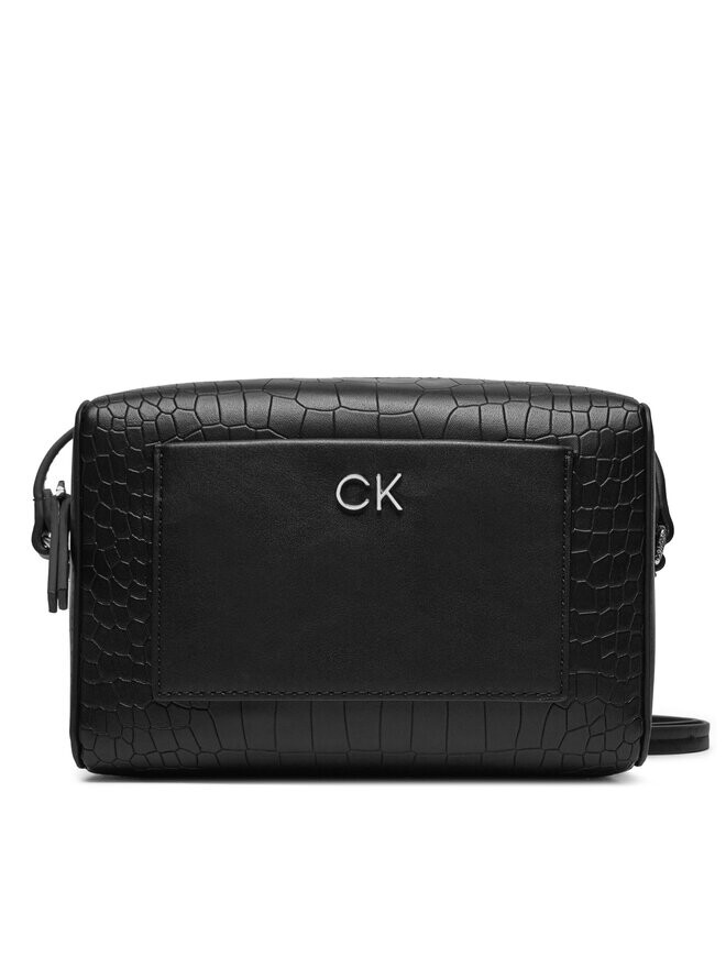 

Наплечная сумка Ck Daily Camera Bag_Croco Calvin Klein, черный