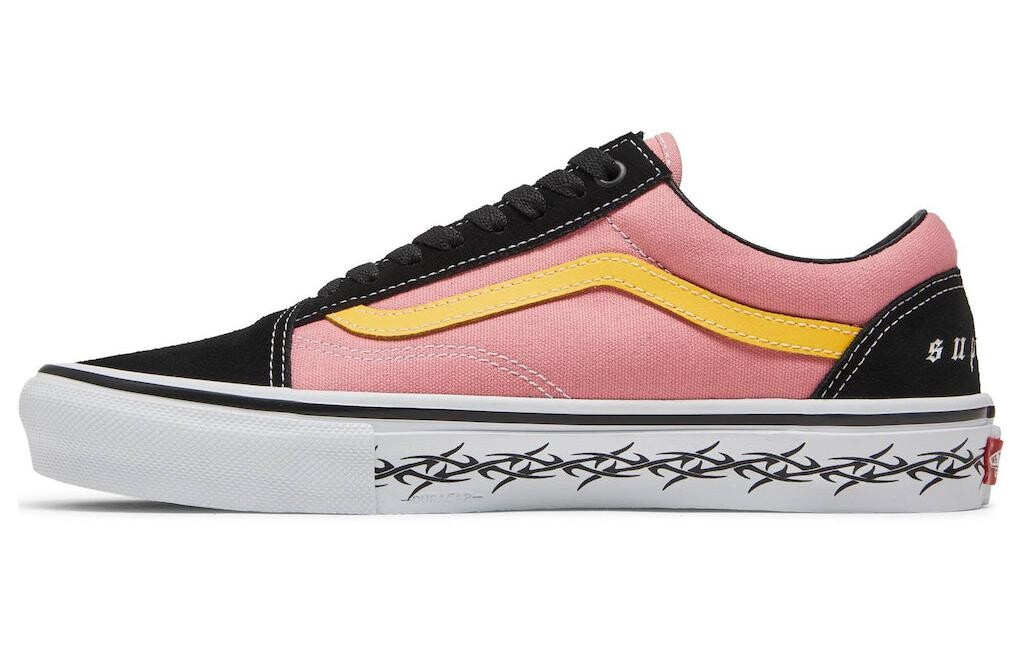 

Кроссовки Vans Skate Old Skool Supreme Tribal Barbed Wire Pink