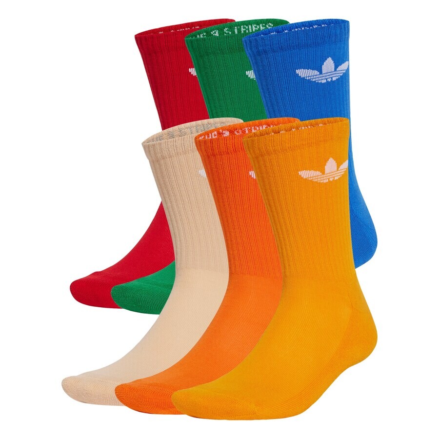 Носки ADIDAS ORIGINALS Socks Trefoil Cushion, разноцветный
