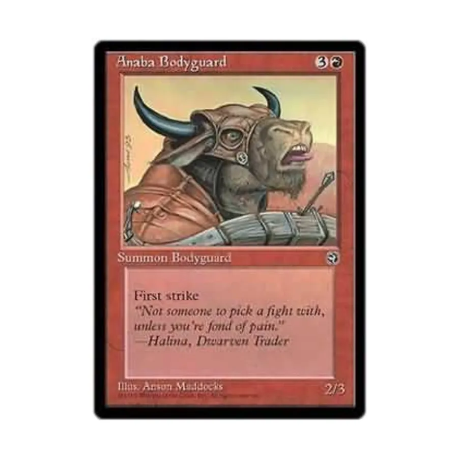 

CCG Телохранитель Анабы - Вер. 2 (С), MTG - Homelands