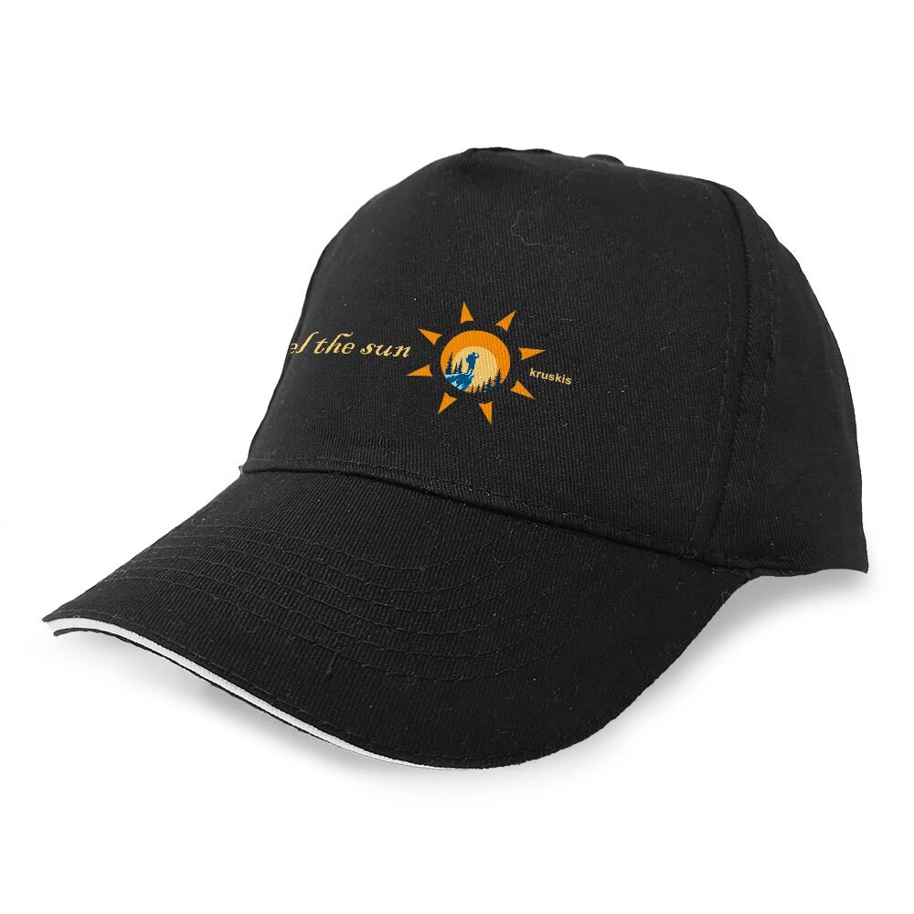 

Бейсболка Kruskis Feel The Sun, черный