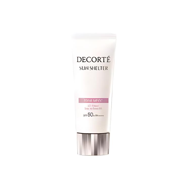 DECORTE Daike мульти-осветляющий крем-солнцезащитный лосьон праймер увлажняющий осветляющий маскирующий SPF50+/PA++++ 35g — фото 4